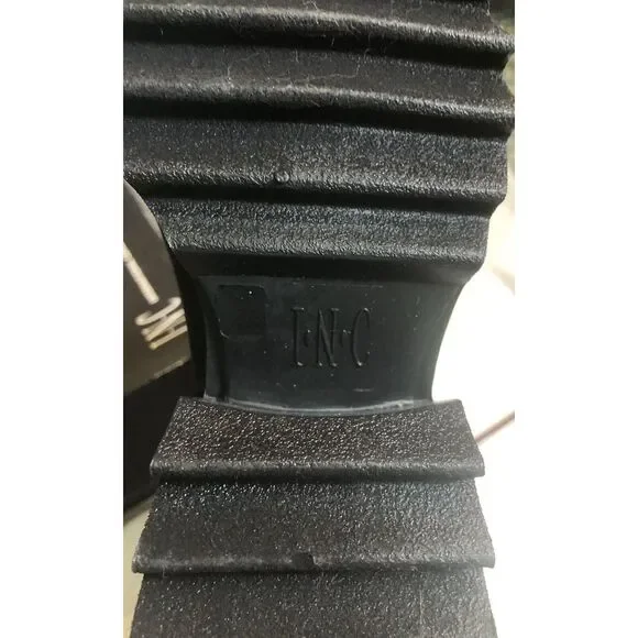 INC Women’s Rain Snow (or Just Rockin’) Boots Eddiie2 Black Size 7 NEW - Picture 10 of 12